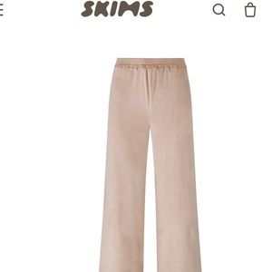 Skims wide leg pants M